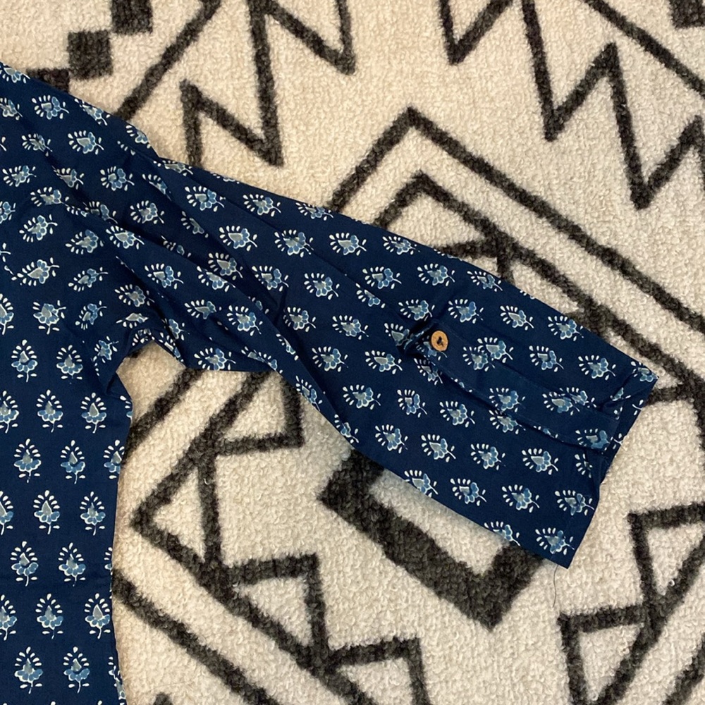 Blue Kurta top - Picture 3 of 4